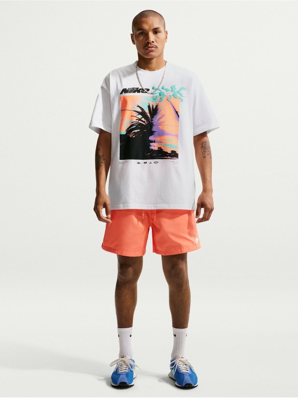Nike Men's Sportswear Palm Tree Graphic T-Shirt (NEW W/ TAGS)
